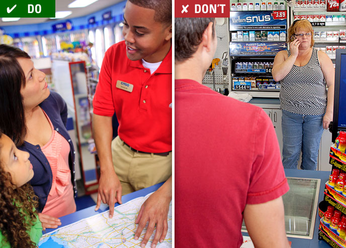 Customer service representative (CSR) offerd a high level of service while handing the transaction.