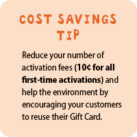 Gift Card Tip