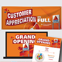 Grand Openings/Customer Appreciations & Onboarding Programs
