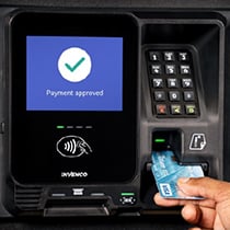 Invenco card reader retrofit
