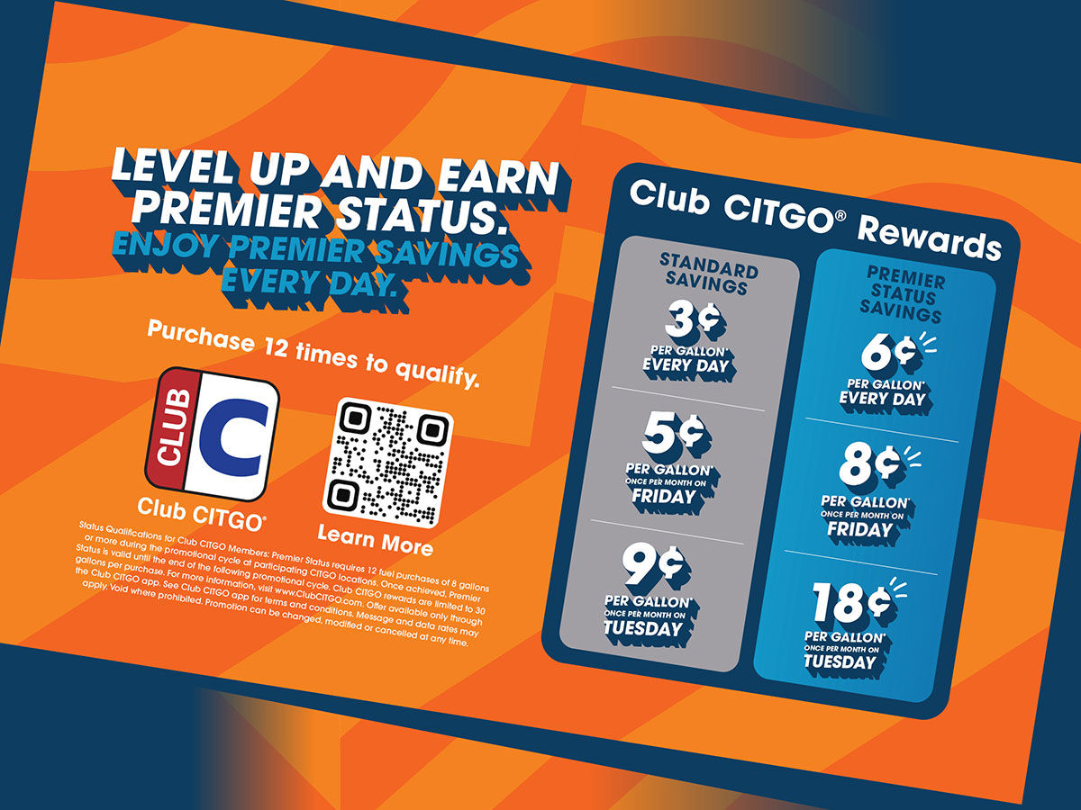 A number of excellent reasons to join Club CITGO