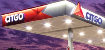 CITGO canopy signage