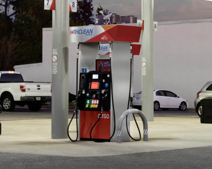 CITGO dispenser with Illuminate image