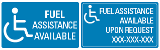 Disability Assistance Sign