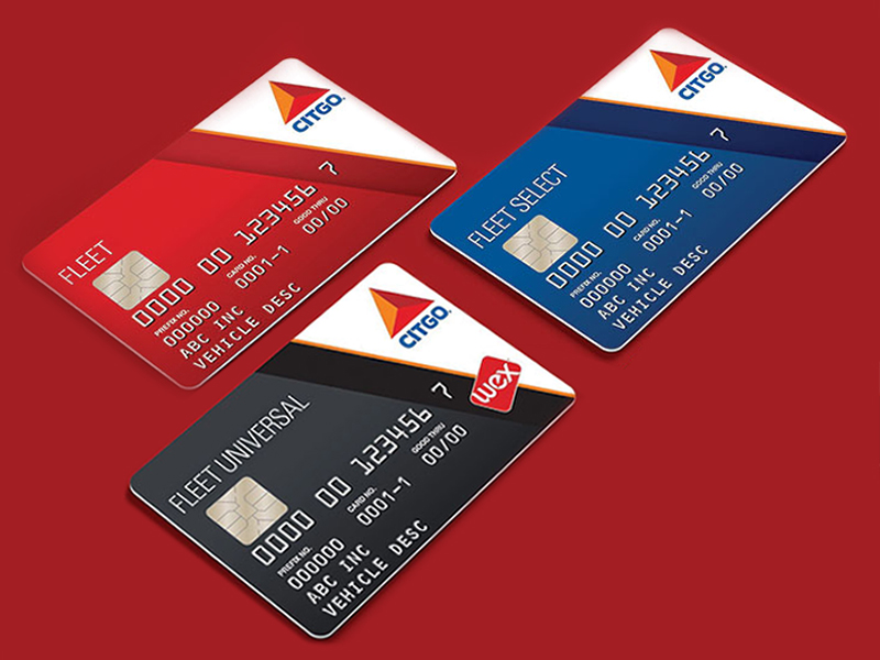 Four CITGO branded payment cards