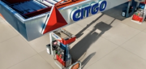 CITGO brand imaging on canopy