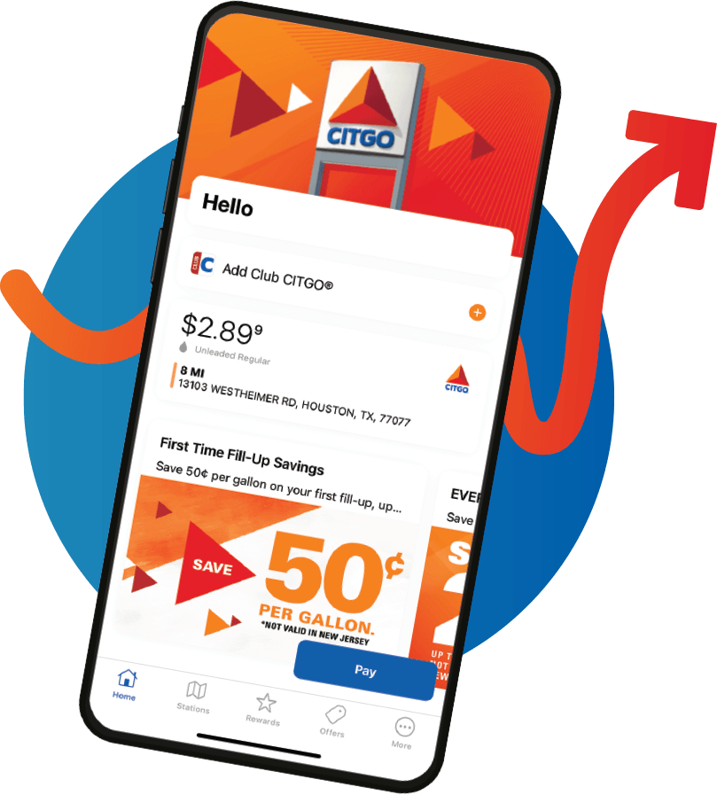 CITGO Pay mobile app